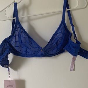 Savage X Fenty blue bra size 36C